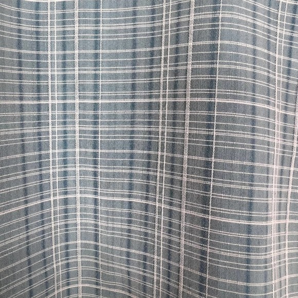 Paradise Collection Teal Blue‎ and White Buttondown Casual Shirt SZ XL - Picture 6 of 7